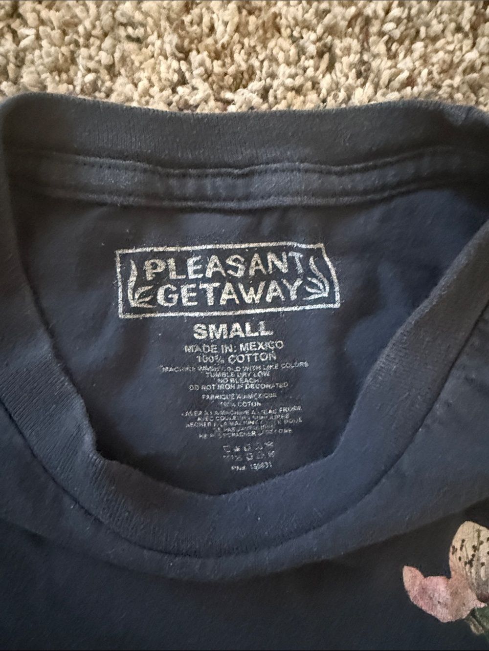Pleasant Getaways Tokyo Japan 1998 Cherry Blossom Graphic T-Shirt Mens Small - Picture 2 of 4